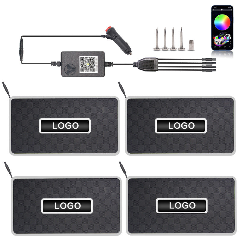 Car Foot Mat Ambience Light DriveLux