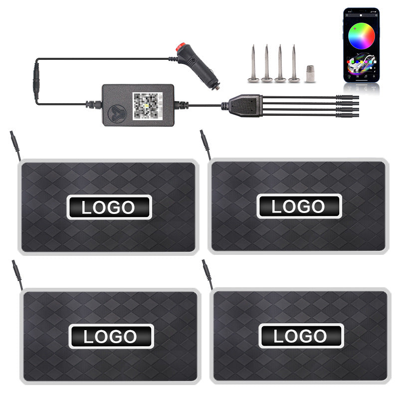 Car Foot Mat Ambience Light DriveLux