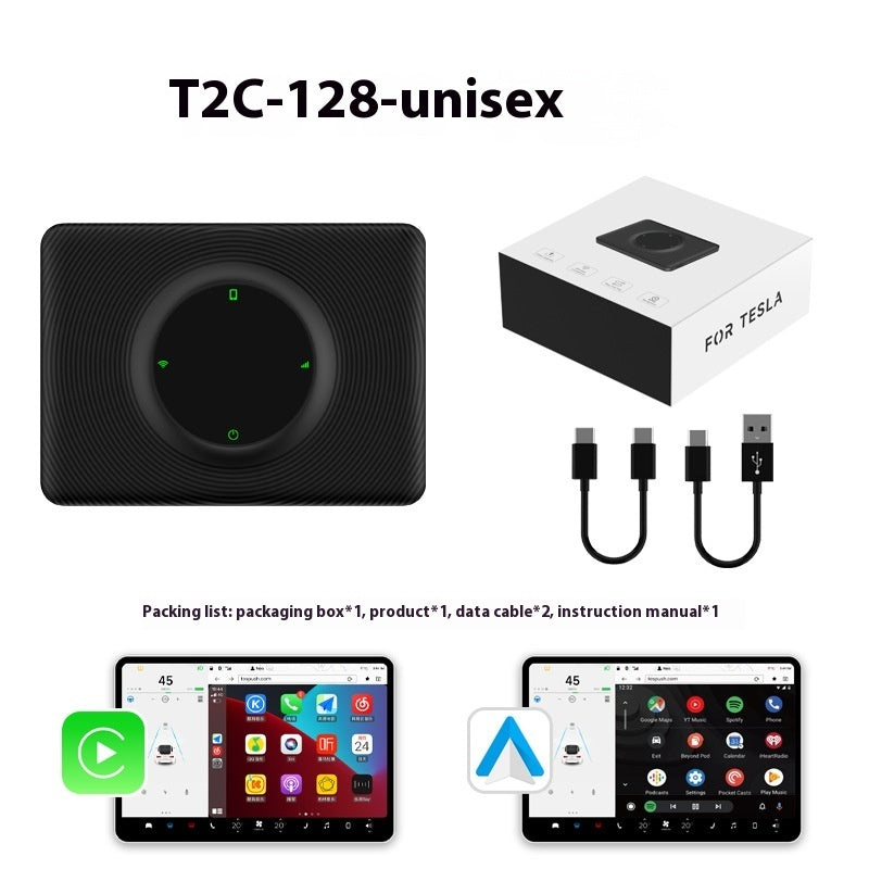 Carlinkit Applicable To Original Car Screen Upgrade Wireless Carplay Tesla Interconnection Box Androidauto