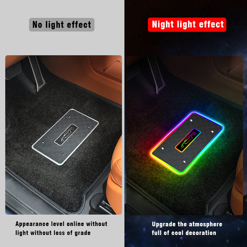 Car Foot Mat Ambience Light DriveLux